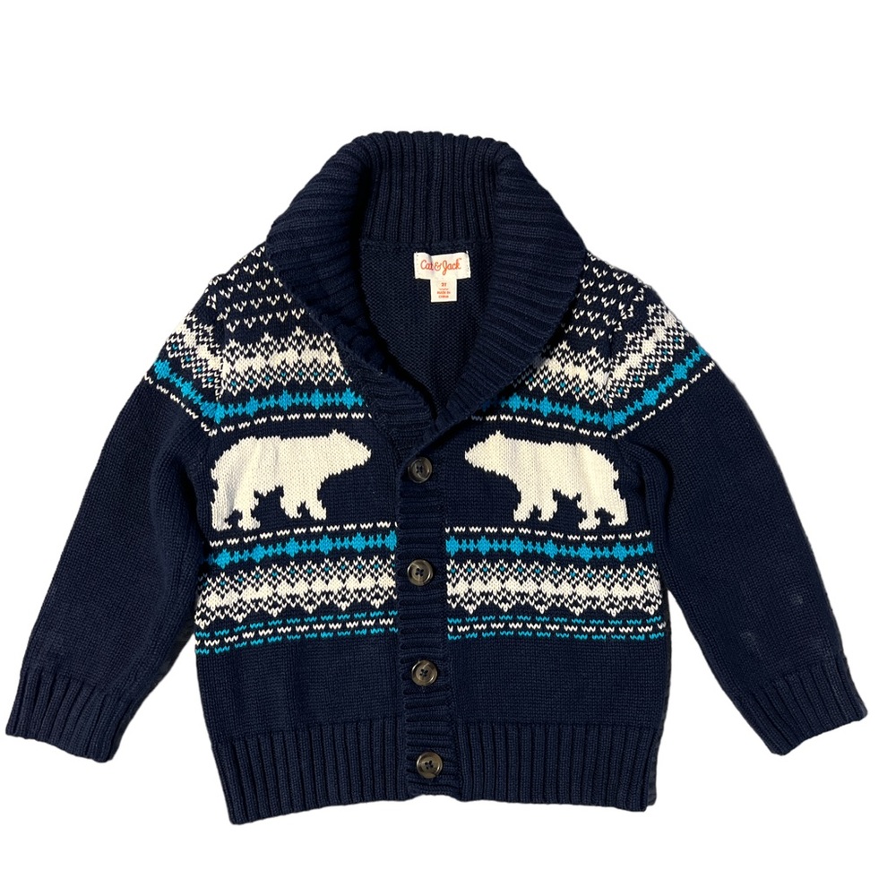 Cat & Jack Cardigan Sweater Toddler Boys 2T